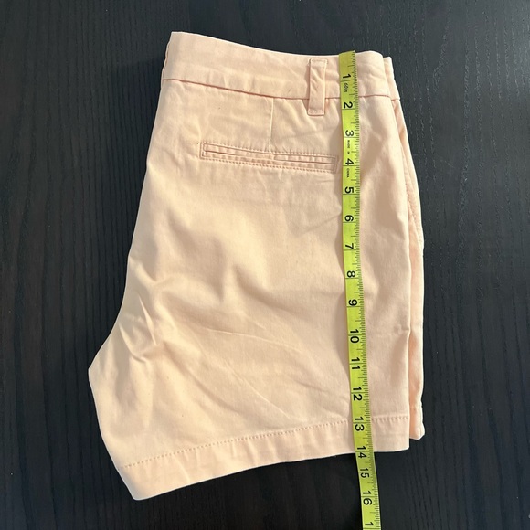 Ladies’ Light Peach Cotton Shorts Size 10 - Picture 3 of 6